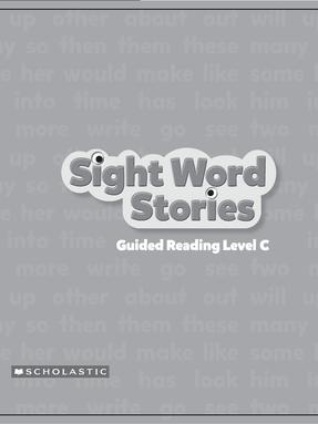 学乐小分级 幼儿英语高频词绘本第3辑练习书答案1.pdf